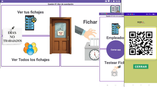 app fichar en empresa creada por sáferapps