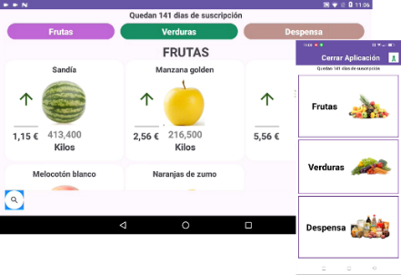 app mi frutería creada por sáferapps